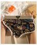 American Retro Ethnic Style Men's Underwear Men's Cotton Breathable Boxers Printed Boxer With A Boxer Top_desvips.com