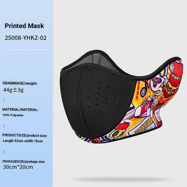 Winter Fleece Face Mask – Windproof, Anti-Fog & Thermal For Skiing, Cycling & Outdoor (Adjustable, 16 Colors)_desvips.com
