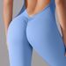 Cross-Border Bodysuit Solid Color High-Strength Nude Feel Sports Beauty Back Long Yoga Running Fitness One-Piece_desvips.com