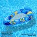Premium 8-Shaped Inflatable Lounge Chair - Breathable Mesh & Neck Support (Eco-Friendly PVC Single-Size For Pool/Beach Lemon Print Design)_desvips.com