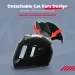 Motorcycle Helmets Moto Cat Ears Helmet Personality DOT Approved Full Face Breathable Casco Moto Helmet For Men Women_desvips.com