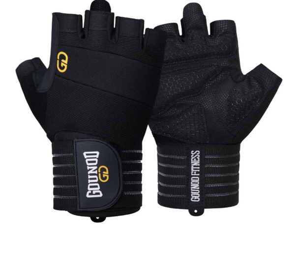 Fitness Half Finger Gloves Thickened Anti-Slip Wear-Resistant Pad Sports Wrist Guard Weightlifting Equipment Palm_desvips.com