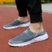 MAEDEF Summer Outdoor High Quality Anti-slip Men Leisure Shoes New 2024 Mesh Breathable Soft Comfortable Flat-bottomed_desvips.com