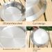 Camping Tableware Set - 18-Piece Stainless Steel Plates & Bowls For Outdoor BBQ Picnic & Travel Durable Rust-Proof Lightweight & Stackable_desvips.com