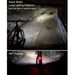 6400mAh Bike Lights For Night Riding, USB C Rechargeable, Super Bright 1200 Lumen, IPX5 Waterproof, Aluminum Alloy, 5 Modes_desvips.com