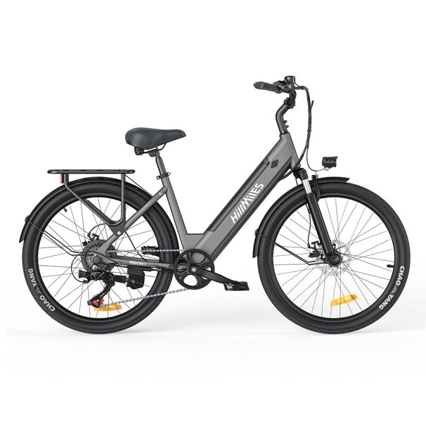 HillMiles MileCity 1 Electric Bike 250W 36V 13Ah 26 Inch Tire Lightweight City Commuting Step-Thru E-bike Mechanical Disc Brakes_desvips.com