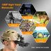 Single Tube Infrared Night Vision Device With Helmet Mount And Headband, Wide-angle Field Of View, 1080P 5x Zoom, Suitable For Outdoor Observation_desvips.com