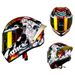 Rider Helmet Motorcycle Men's All Season Dual Lens Large Tail Helmet Bluetooth Motorcycle Rider Full Face Helmet_desvips.com