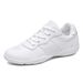 White Cheerleader For Women Girls Durable Cheerleading Dance Sneakers Fitness Sports Shoes 9211_desvips.com
