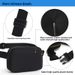 Simple Casual Waist Same Style For Men And Women Outdoor Sports Waterproof Running Crossbody Phone Chest Bag Available In Multiple Colors_desvips.com