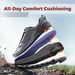 FitVille Non-Slip Trail Running Shoes Men's Sneakers Extra Wide Lightweight For Male Swollen Feet Arch Support Pain_desvips.com