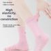 Women's Thickened Terry Cloth Mid Calf Socks For Spring/Summer Pure Cotton Sports Socks Suitable For Running Basketball And Badminton_desvips.com
