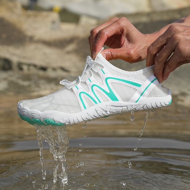 Summer Outdoor Quick-Dry Five-Toe Beach Lightweight Amphibious Water Rafting Non-Slip Stream Trekking Snorkeling Shoes_desvips.com