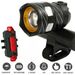 Bicycle Focus Headlight Waterproof Mountain Bike Equipment T6 Aluminum Alloy Strong Light High Brightness Headlight Lighting Bicycle Front Light_desvips.com