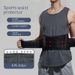 Premium Adjustable Back Support Belt For Men & Women - Breathable Waist Brace For Weightlifting, Gym, Basketball & Sports Injury Prevention_desvips.com