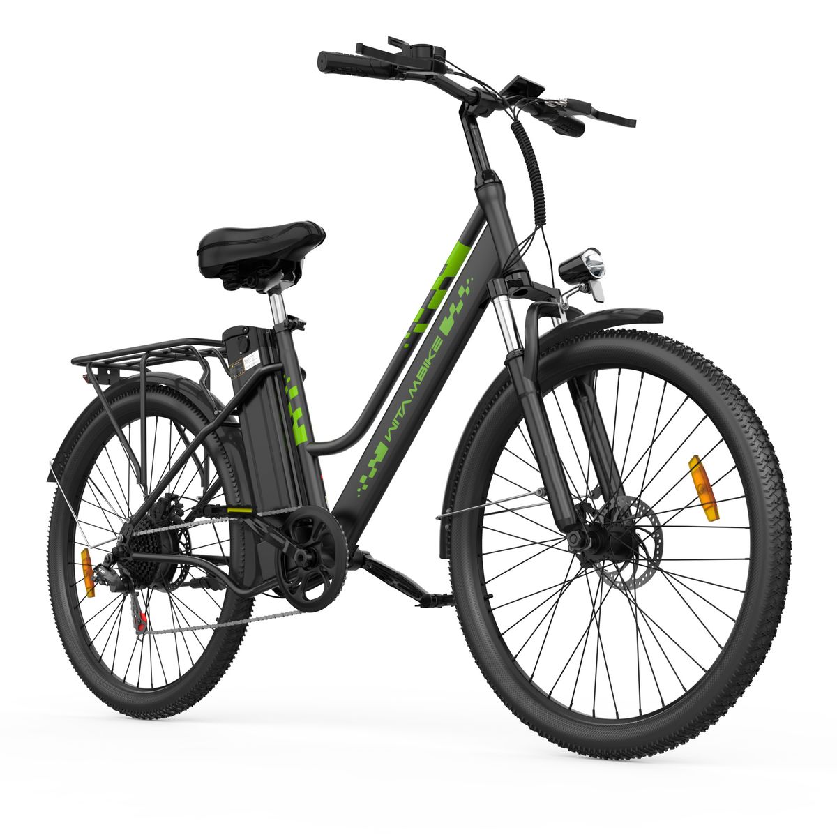 WITAMBIKE C26 Commuter Electric Bike, 36V 15Ah Removable Battery,Smart LCD Display_desvips.com
