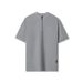 Summer Men's American Style, Youth Half-Zip, Quick-Dry, Seamless Short-Sleeve T-Shirt, High-Elasticity Sports Fitness_desvips.com