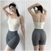 Camisole Sports Vest Thin Shoulder Fitness Wear For Women Beautiful Back Yoga Top With Integrated Chest Pad Sexy 1507_desvips.com