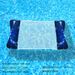 Inflatable Floating Lounger - Foldable Backrest With Mesh Net For Pool, Lake & Beach_desvips.com