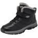 Witer Wome's High-top Warm Cotto With Fleece Waterproof Middle-aged Elderly Walkig Shoes Dad's Outdoor Sow Boots_desvips.com