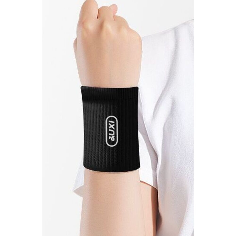 Juxia New Outdoor Sports Anti-Sprain Sweat-Wiping Men Women Sweat Towel Breathable Basketball Summer Running Wristband_desvips.com