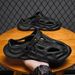 2025 Summer New Men's Outdoor Clog Sandals With Cushioning Effect, Closed-Toe Water Shoes, Beach Slippers_desvips.com