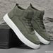 Spring Summer New Minimalist Platform Fashionable Versatile Men's Sneakers Casual Comfortable Sports Shoes_desvips.com