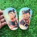 Nezha & Ao Bing Mini Football Shin Guards For Kids - Lightweight Protective Gear For Training & Matches (8x5cm/10x6cm/12x8cm)_desvips.com