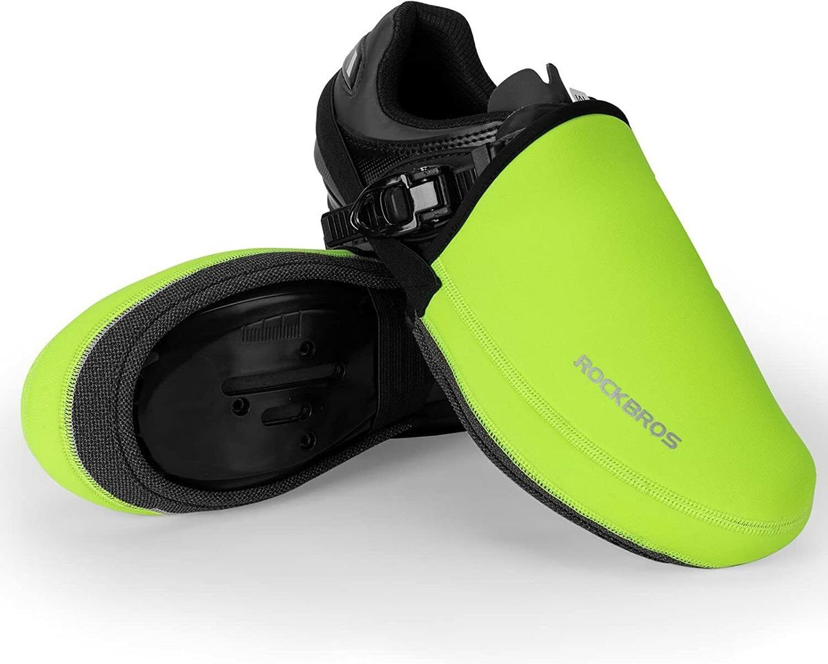 ROCKBROS Cycling Shoe Covers Thermal Shoes Overshoes Half Shoecovers S/L New_desvips.com