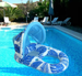 Cross-border Ready-made Net Swimming Pools, Lightweight Portable, Inflatable Floating Lounger For Water Play And Leisure_desvips.com