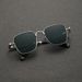 Men's Sunglasses, Cool And Stylish Look, Premium Feel, Perfect For Driving, UV Protection, Metal Frame, Also Suitable For Everyday Outdoor Use_desvips.com