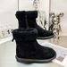 New Sheep Wool Sheepskin Cotton Shoes Women Winter Flat Bottom Plus Velvet Short Genuine Leather Non-Slip Warm Snow_desvips.com