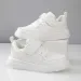 All White Leather Youth Shoes Fashion Kids Children Student Tennis Running Sneakers Happysteps Sport Trainers For Boys_desvips.com