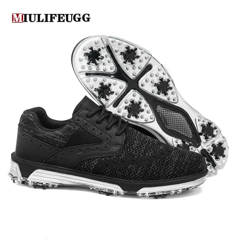Wear Training Men Outdoor Shoes Walking Supplies Sneakers Anti Slip Athletic Golf Footwear Trainers Caddie Shoe 40-47_desvips.com