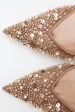 Designer Bling String Bead Mesh High Heels Sexy Pointy Toe Breathable Heeled Sandals Elegant Slingbacks Women Pumps_desvips.com