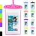 Neck Strap Waterproof Phone Pouch - PVC Swimming & Floating Case For Outdoor Activities (Universal Fit Touchscreen Compatible IPX8 Certified)_desvips.com