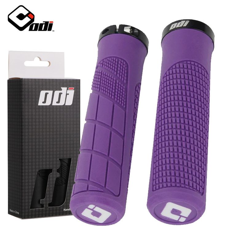ODI Rubber Handlebar Grips With New Logo MTB Lock-on Grip Non-slip Mountain Bike Handle Cover Folding Balance Bike Acces_desvips.com