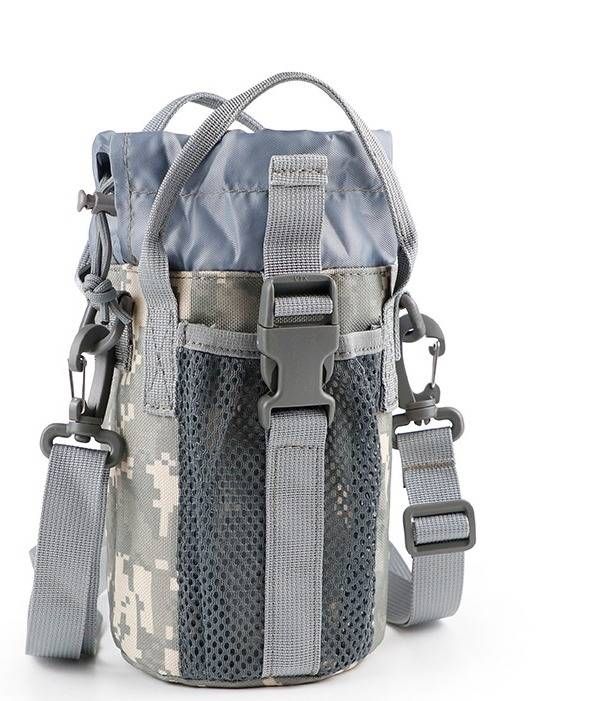 Tactical Water Bottle Holder – Multi-Functional Crossbody Hydration Pouch For Outdoor Sports, Hiking & Camping – Durable Oxford Fabric_desvips.com
