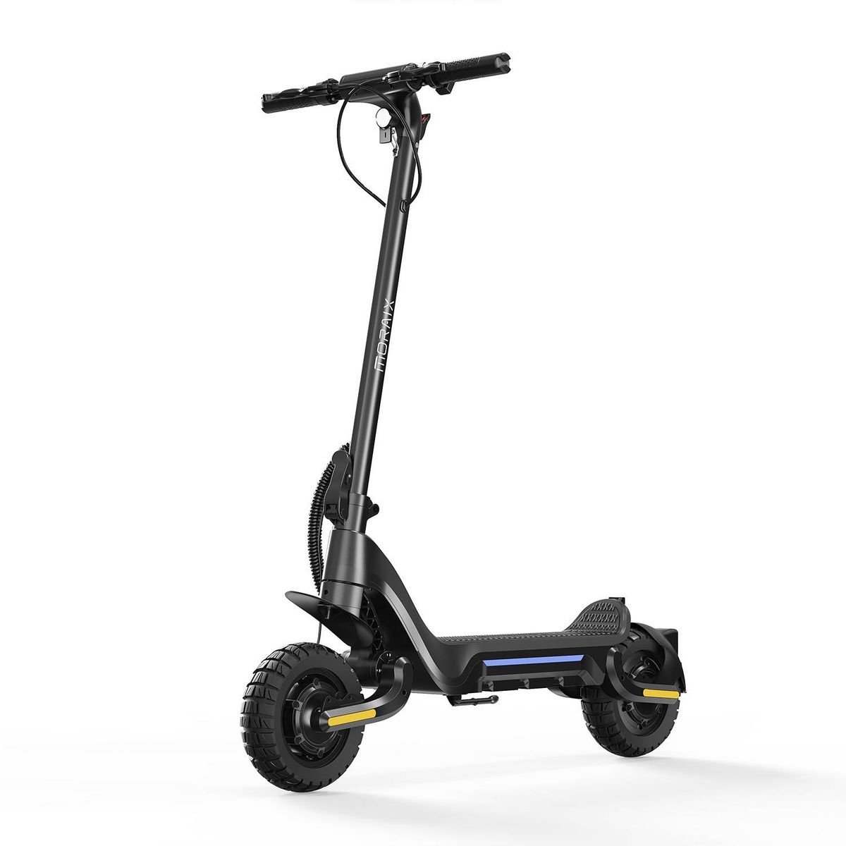 SUNNIGOO JL-X5S Adult Electric Scooter 1200W Dual Motors 48V 15Ah Battery 50km/h 50km Long Range 10" Off-Road Tires APP Dual Suspension E-Scooter_desvips.com