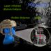 Single Tube Infrared Night Vision Device With Helmet Mount And Headband, Wide-angle Field Of View, 1080P 5x Zoom, Suitable For Outdoor Observation_desvips.com