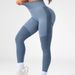 European And American Cross-Border AB Yarn Hip-Lifting Waist-Cinching Fitness Sports Running High Elastic Seamless Tight_desvips.com