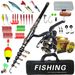 Rod Combo Fishing Gear Set Long Distance Casting Lure Haiku Fishing Rod Wheel Full Set Of Soft Bait Minnow Hook Line_desvips.com