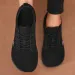 Simple Wide Footed Men And Women Universal Mesh Breathable Sports Lightweight Casual Flat Summer Cool Walking Shoes_desvips.com