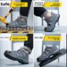 Men's Anti-Smash Anti-Puncture Wear-Resistant Insulated Lightweight Welder Steel Toe Work Safety Shoes_desvips.com