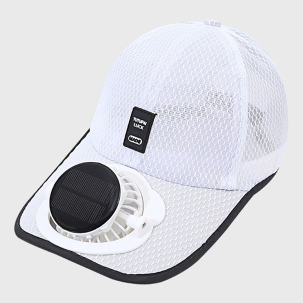 USB Charging Solar Fan Hat Breathable Sun Protection Caps Men Sun Hat Summer_desvips.com