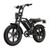AONPO V20 Electric Dirt Bike, 52V 15Ah Removable Battery, Dual Hydraulic Suspension_desvips.com