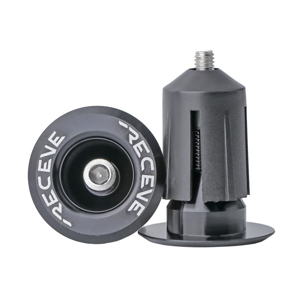 RECEVE CNC Aluminum Handlebar End Plugs - Locking Expansion Bar Caps For Mountain & Road Bikes, Bicycle Accessories_desvips.com