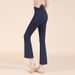 Yoga Pants For Women, High Waisted, Abdominal Slimming, Slimminghigh Elasticity Unconstrained Leg Shaping, Sports Micro Flared Pants, Running Fitness_desvips.com
