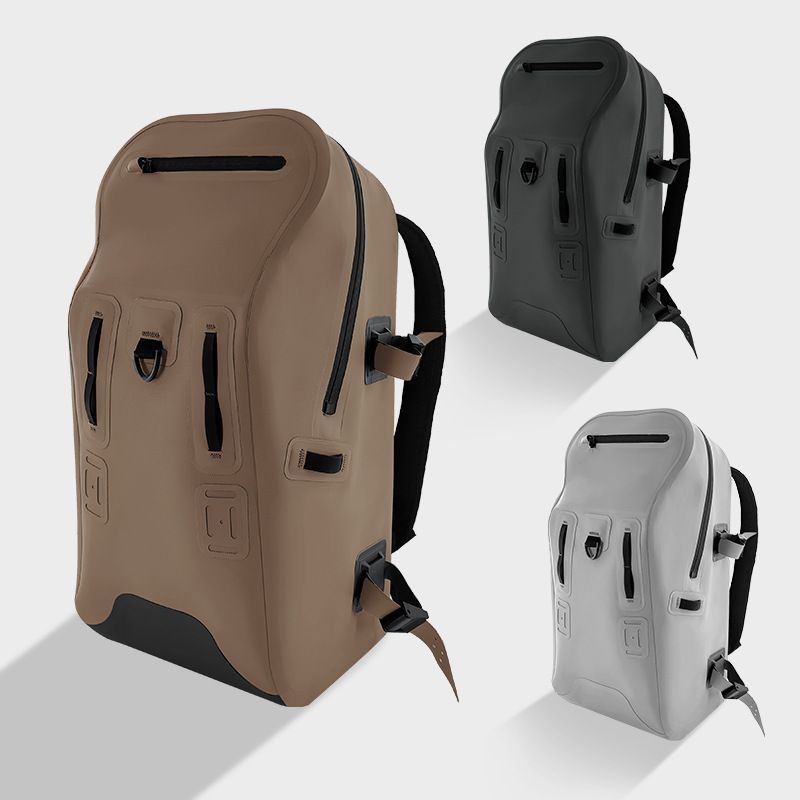 Cross-Border Outdoor Waterproof Lure Multifunctional Climbing Bag Diving Camping Riding TPU Airtight Backpack_desvips.com