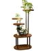 Indoor Support 6-Tier Metal Living Room Multiple Stands Corner Flower Double U-Shaped Plant Stand_desvips.com